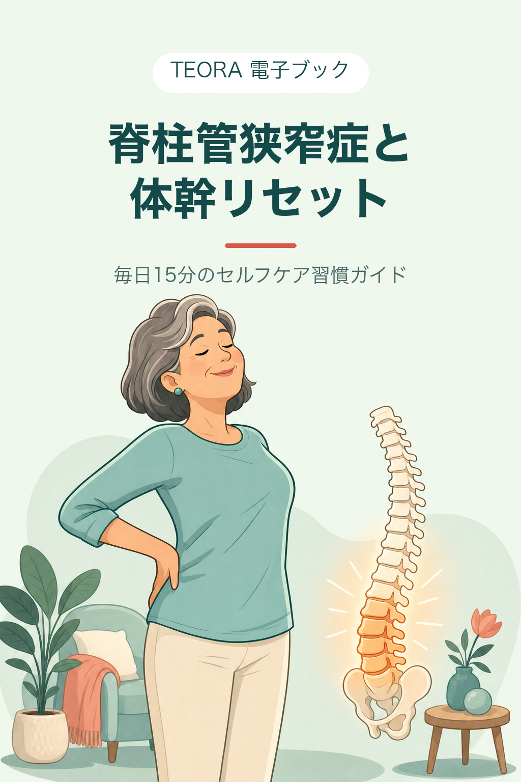 eBook 脊柱管狭窄症と体幹リセット 表紙
